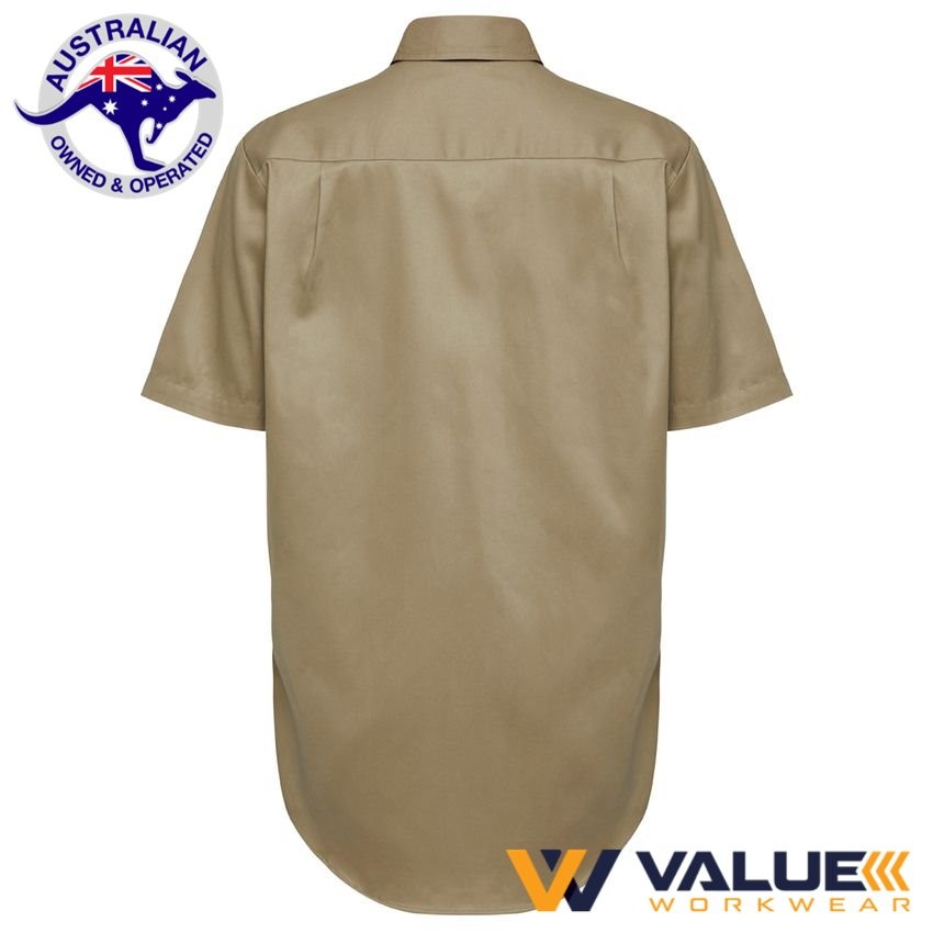 Hard Yakka Foundations Cotton Drill Shirt Short Sleeve Y07510