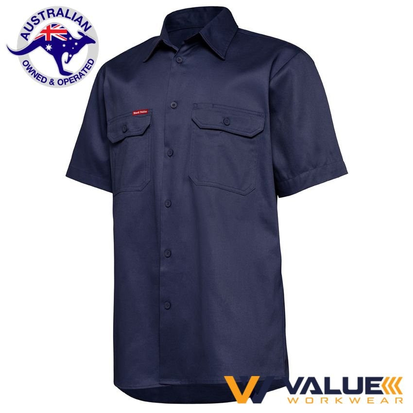 Hard Yakka Foundations Cotton Drill Shirt Short Sleeve Y07510