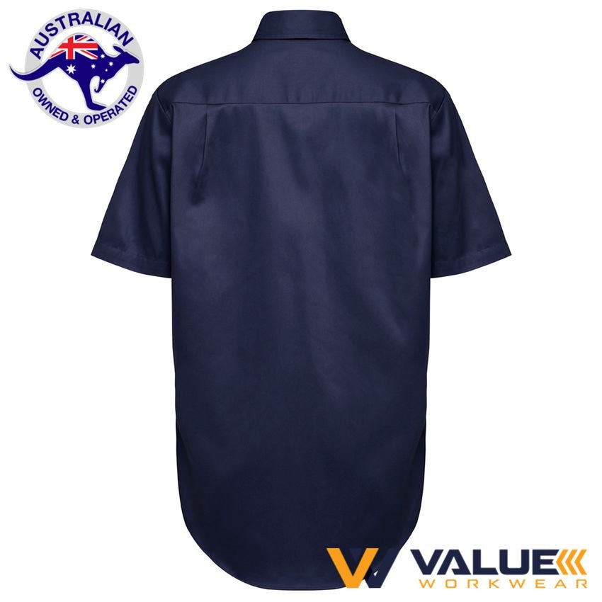 Hard Yakka Foundations Cotton Drill Shirt Short Sleeve Y07510