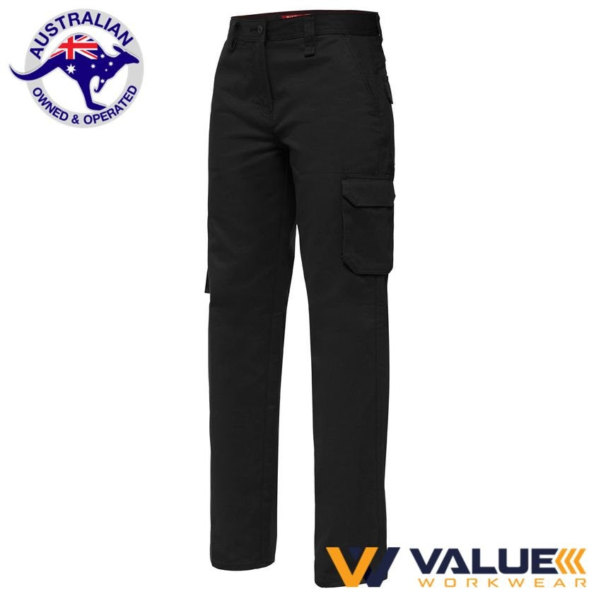 Hard Yakka Womens Foundations Cotton Drill Cargo Pants Y08850