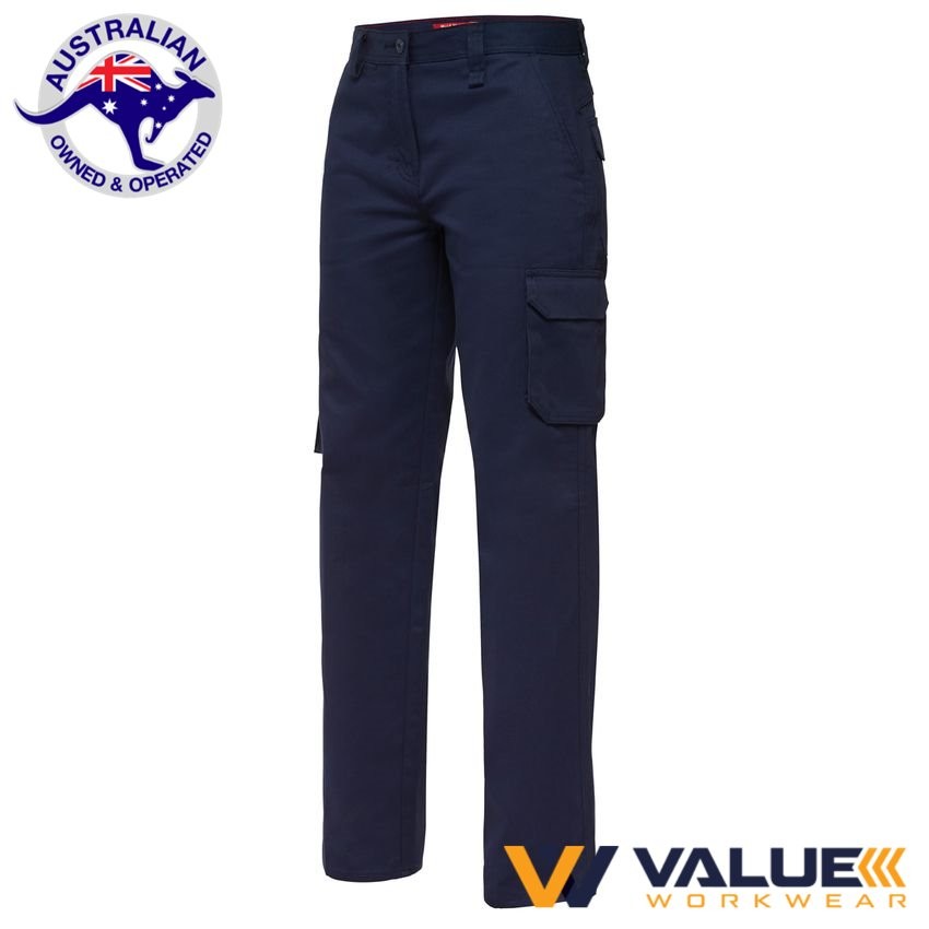 Hard Yakka Womens Foundations Cotton Drill Cargo Pants Y08850