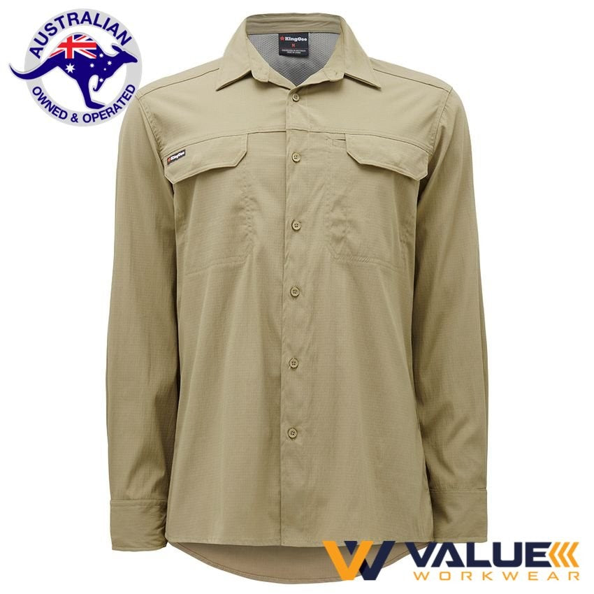 KingGee Drycool Shirt Long Sleeve K14023