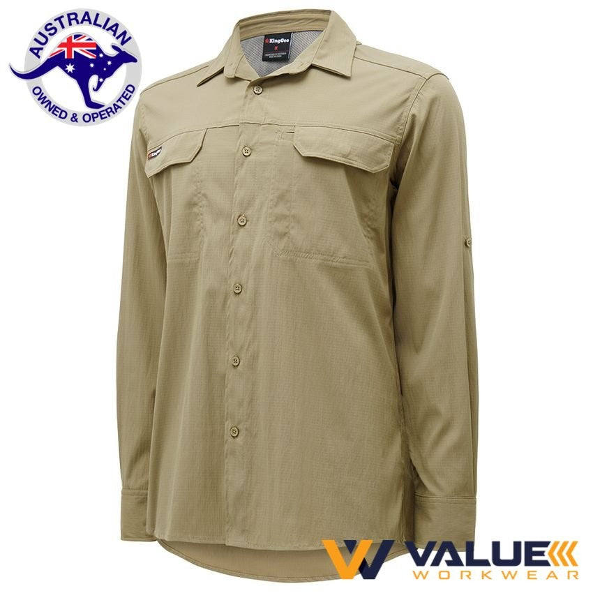 KingGee Drycool Shirt Long Sleeve K14023