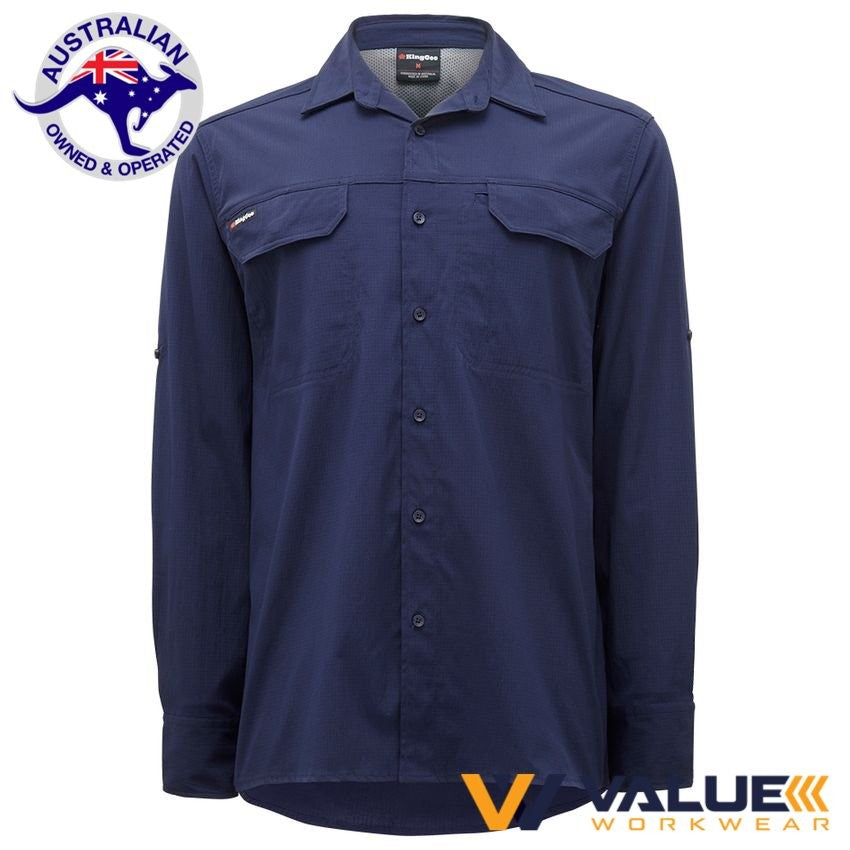 KingGee Drycool Shirt Long Sleeve K14023