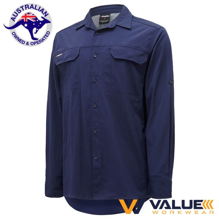 KingGee Drycool Shirt Long Sleeve K14023