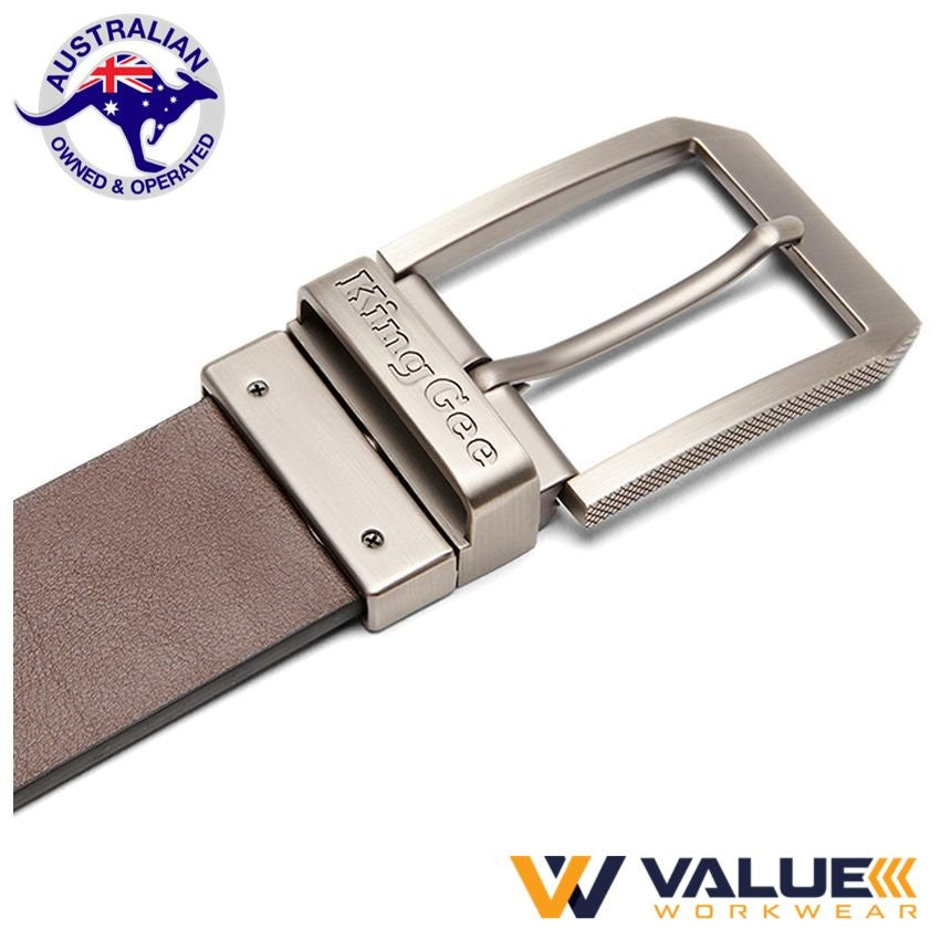 KingGee Leather Belt Reversible K61227