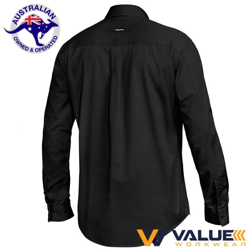 KingGee Narrow Tradies Shirt Long Sleeve K14350