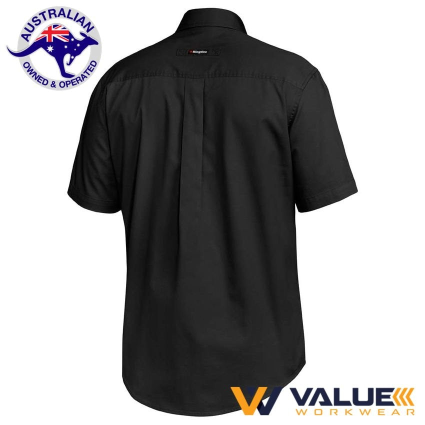KingGee Narrow Tradies Shirt Short Sleeve K14355