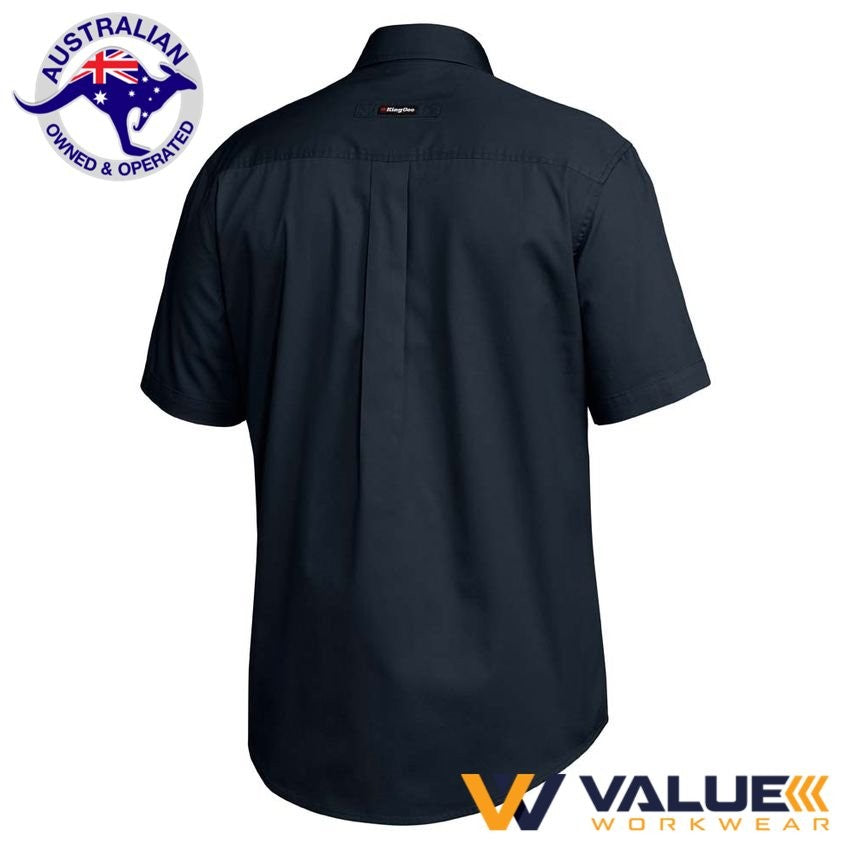 KingGee Narrow Tradies Shirt Short Sleeve K14355