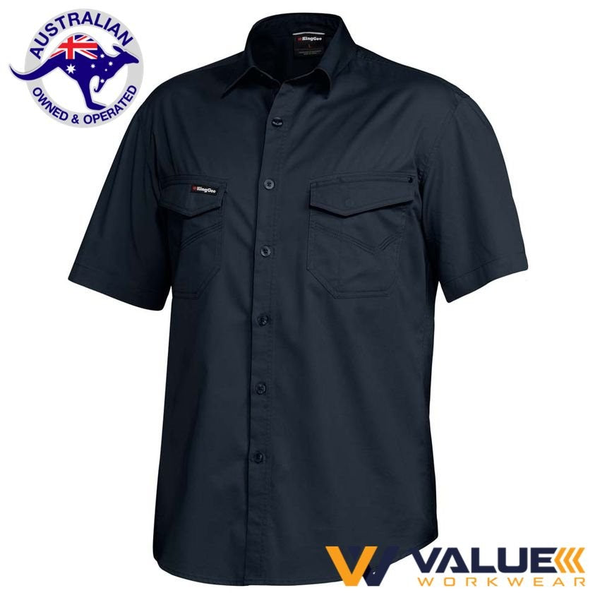 KingGee Narrow Tradies Shirt Short Sleeve K14355