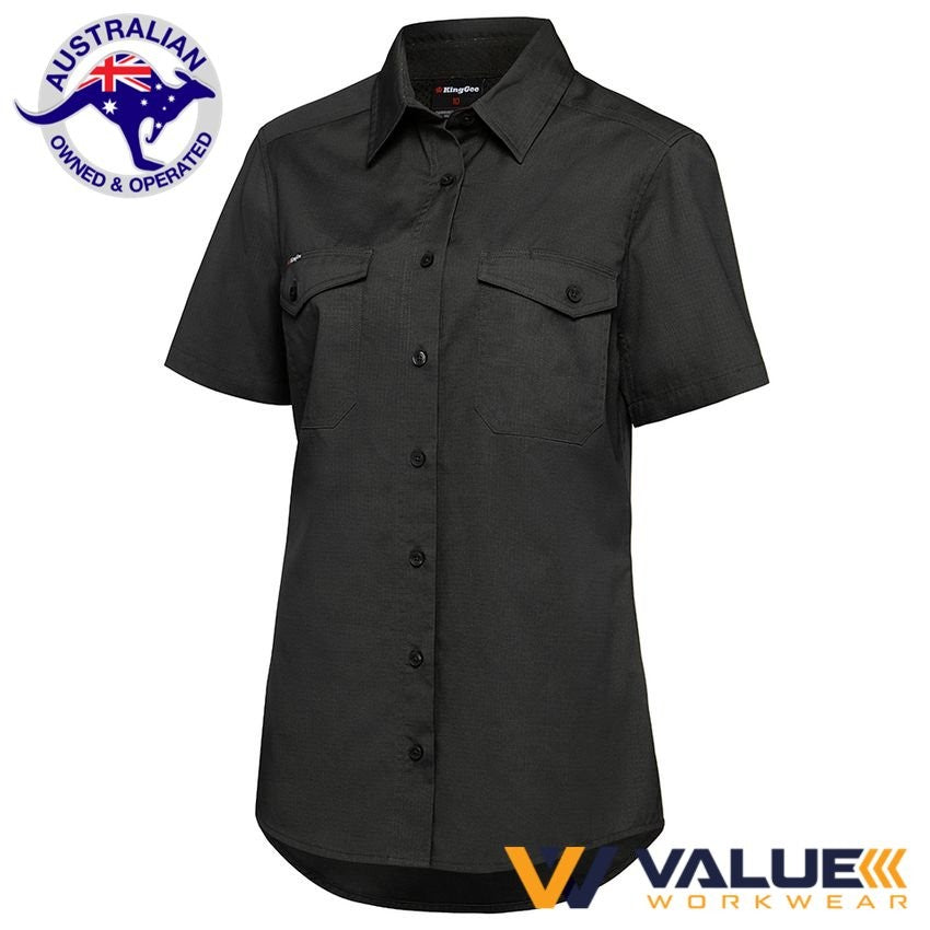 KingGee Womens Workcool 2 Shirt Short Sleeve K44205