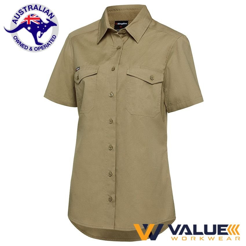 KingGee Womens Workcool 2 Shirt Short Sleeve K44205