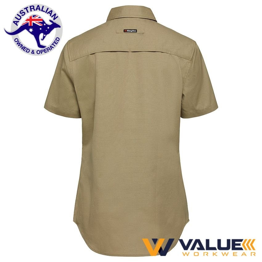 KingGee Womens Workcool 2 Shirt Short Sleeve K44205