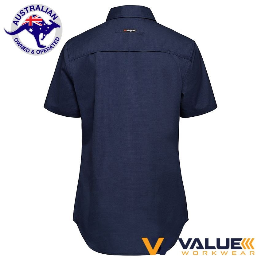 KingGee Womens Workcool 2 Shirt Short Sleeve K44205