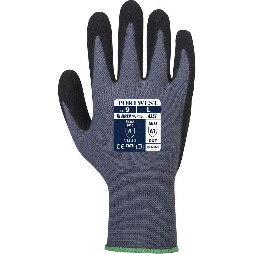 Portwest Dermiflex Plus Glove (2 Pairs) A351