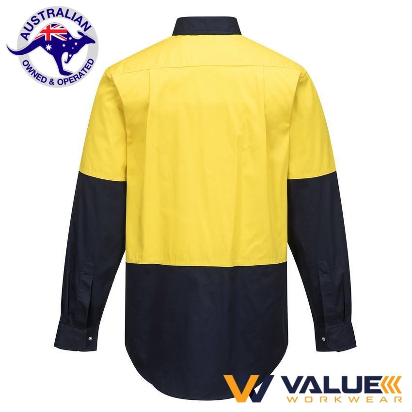 Portwest Food Industry Lightweight Cotton Shirt MF150 - Value Workwear
