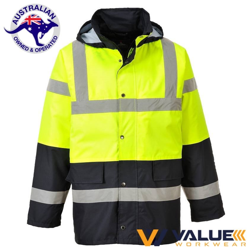 Portwest Hi-Vis Contrast Traffic Jacket S466