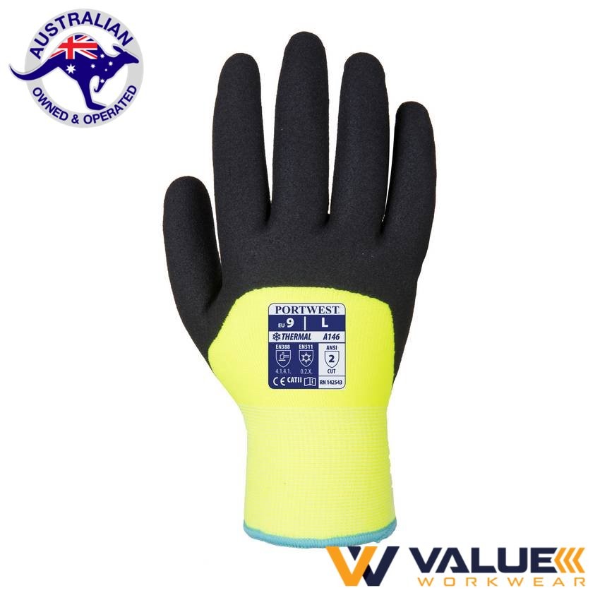 Portwest Arctic Winter Glove (6 pairs) A146