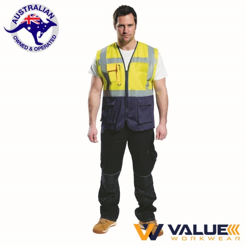 Portwest Warsaw Executive Vest C476 - Value Workwear