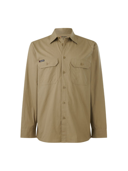 KingGee Workcool Vented Shirt Long Sleeve K14031