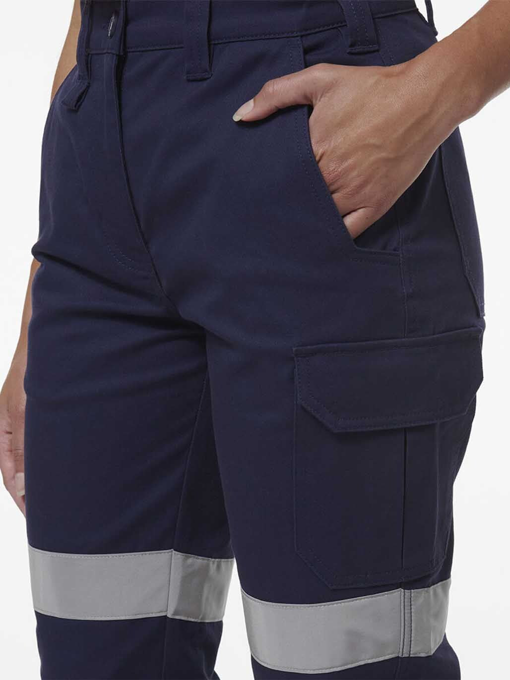 KingGee Womens Stretch Bio Motion Cuff Pant K43009