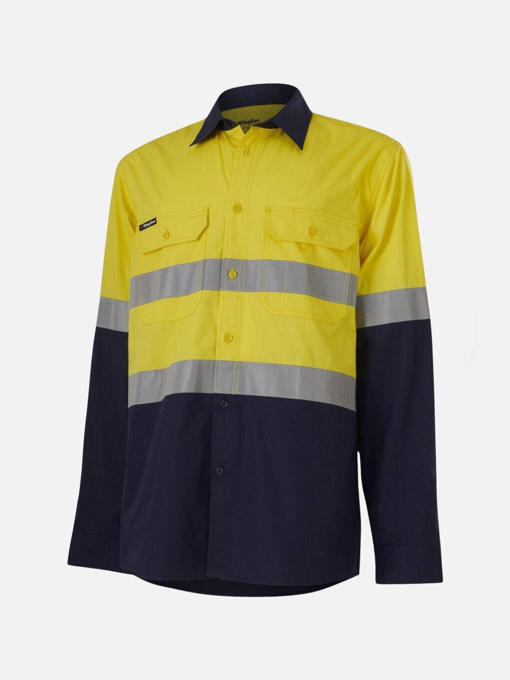 KingGee Workcool Vented Spliced Shirt Taped Long Sleeve K54913