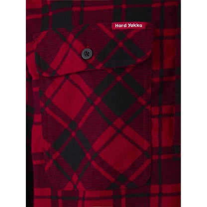 Hard Yakka Core Long Sleeve Closed Front Check Flannel Shirt Y04006