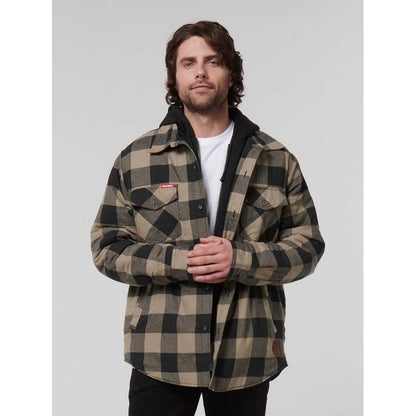 hard-yakka-quilted-flannel-hooded-shacket-y06690