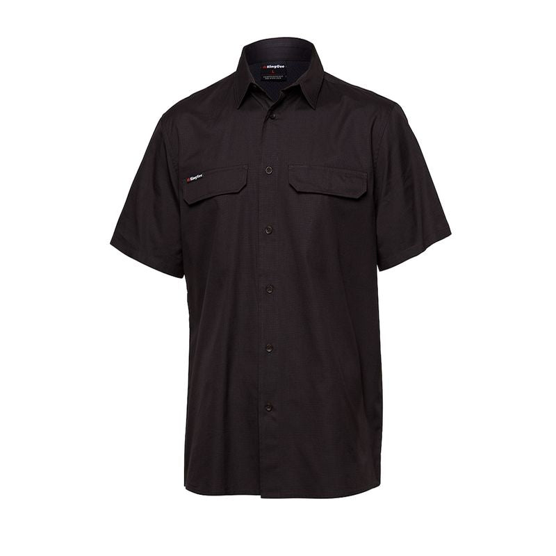 KingGee Workcool Pro Stretch Ripstop Shirt Short Sleeve K14022