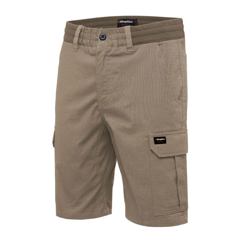 KingGee Rib Comfort Waist Short K17007