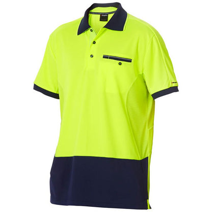 KingGee Workcool 2 Hyperfreeze Hi Vis Polo Short Sleeve K54845