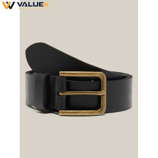 Hard Yakka Embossed Leather & Brass Buckle Belt Y22826