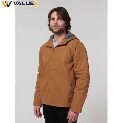 hard-yakka-heritage-canvas-hood-jacket-y06744
