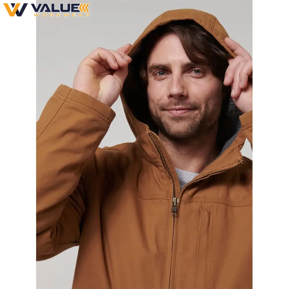 hard-yakka-heritage-canvas-hood-jacket-y06744