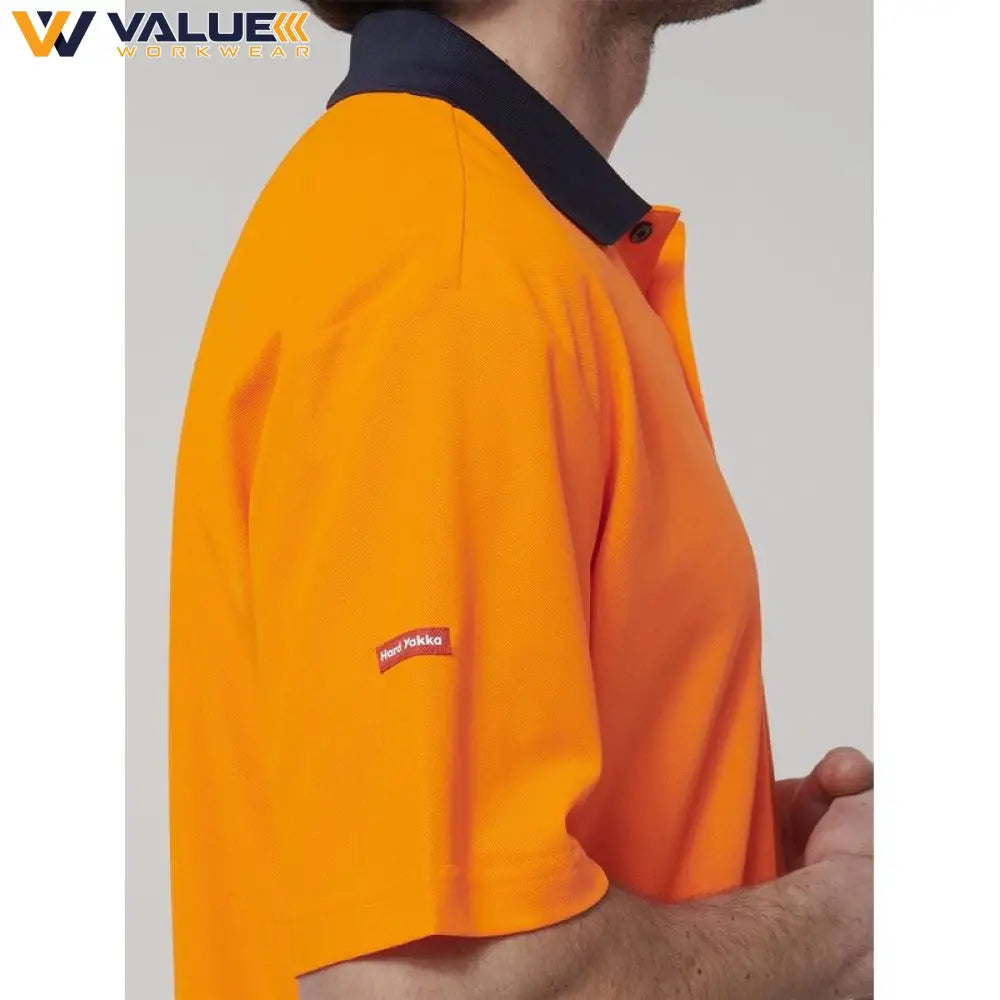 hard-yakka-mens-short-sleeve-hi-vis-polo-y19616