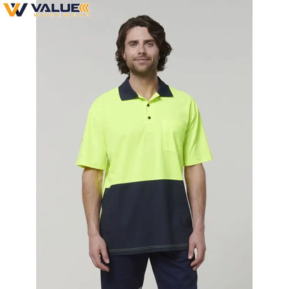 hard-yakka-mens-short-sleeve-hi-vis-polo-y19616