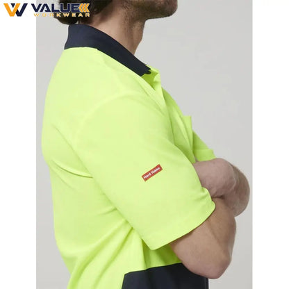 hard-yakka-mens-short-sleeve-hi-vis-polo-y19616