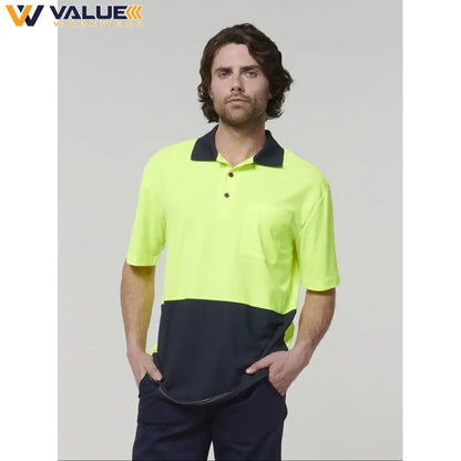 hard-yakka-mens-short-sleeve-hi-vis-polo-y19616