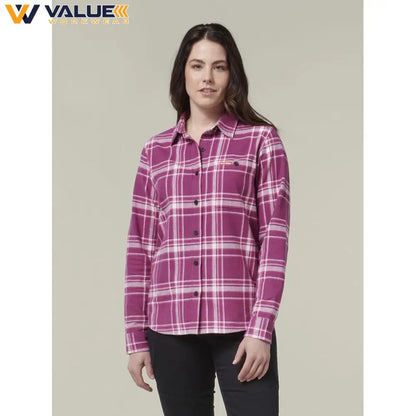 hard-yakka-womens-check-flannie-y08744