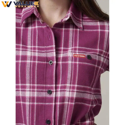 hard-yakka-womens-check-flannie-y08744