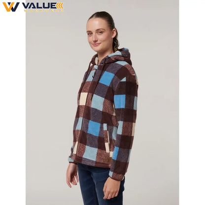 hard-yakka-womens-check-zoodie-y08522