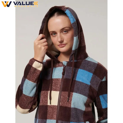 hard-yakka-womens-check-zoodie-y08522