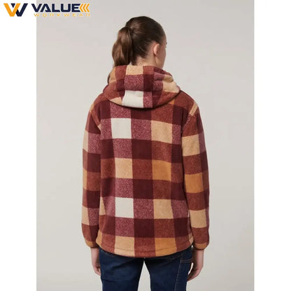 hard-yakka-womens-check-zoodie-y08522
