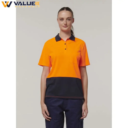 hard-yakka-womens-short-sleeve-hi-vis-polo-y08601