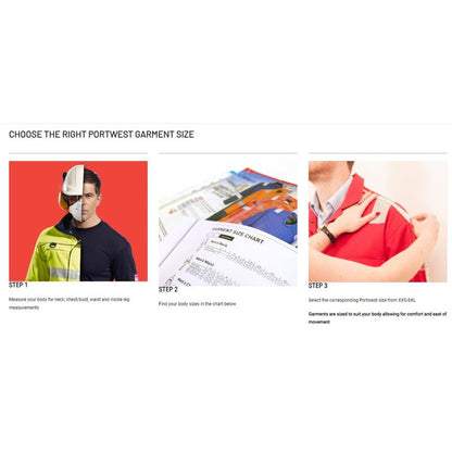 Portwest Hi-Vis Bomber Jacket MJ304 - Value Workwear