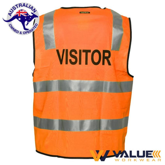 Portwest Day/Night Safety Vest with Tape VISITOR MZ106