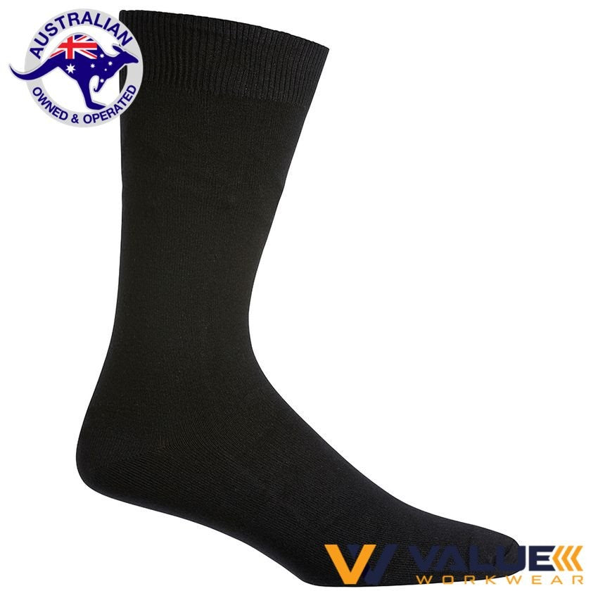 KingGee Bamboo Business Sock Black K09275