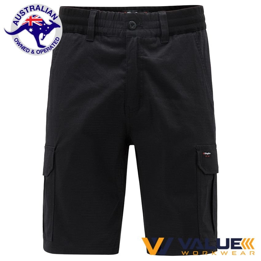 KingGee Rib Comfort Waist Short K17007