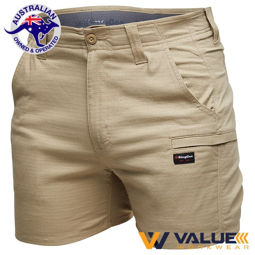 KingGee Pro Short Shorts - Stretch Ripstop K17008