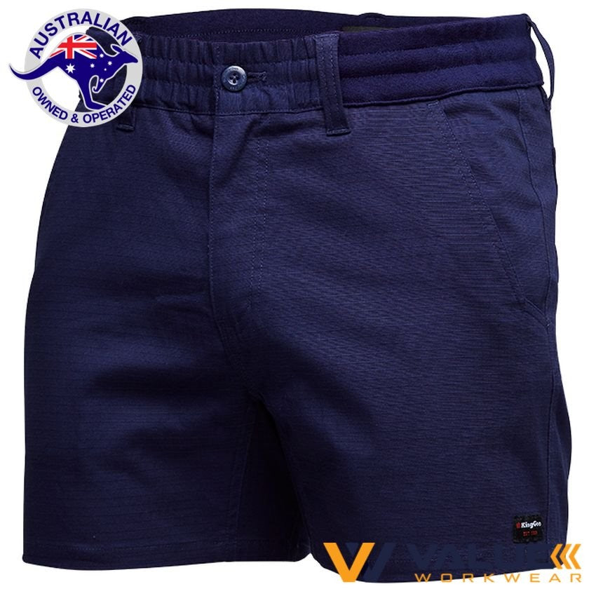 KingGee Tradies Comfort Waist Short Short K17012